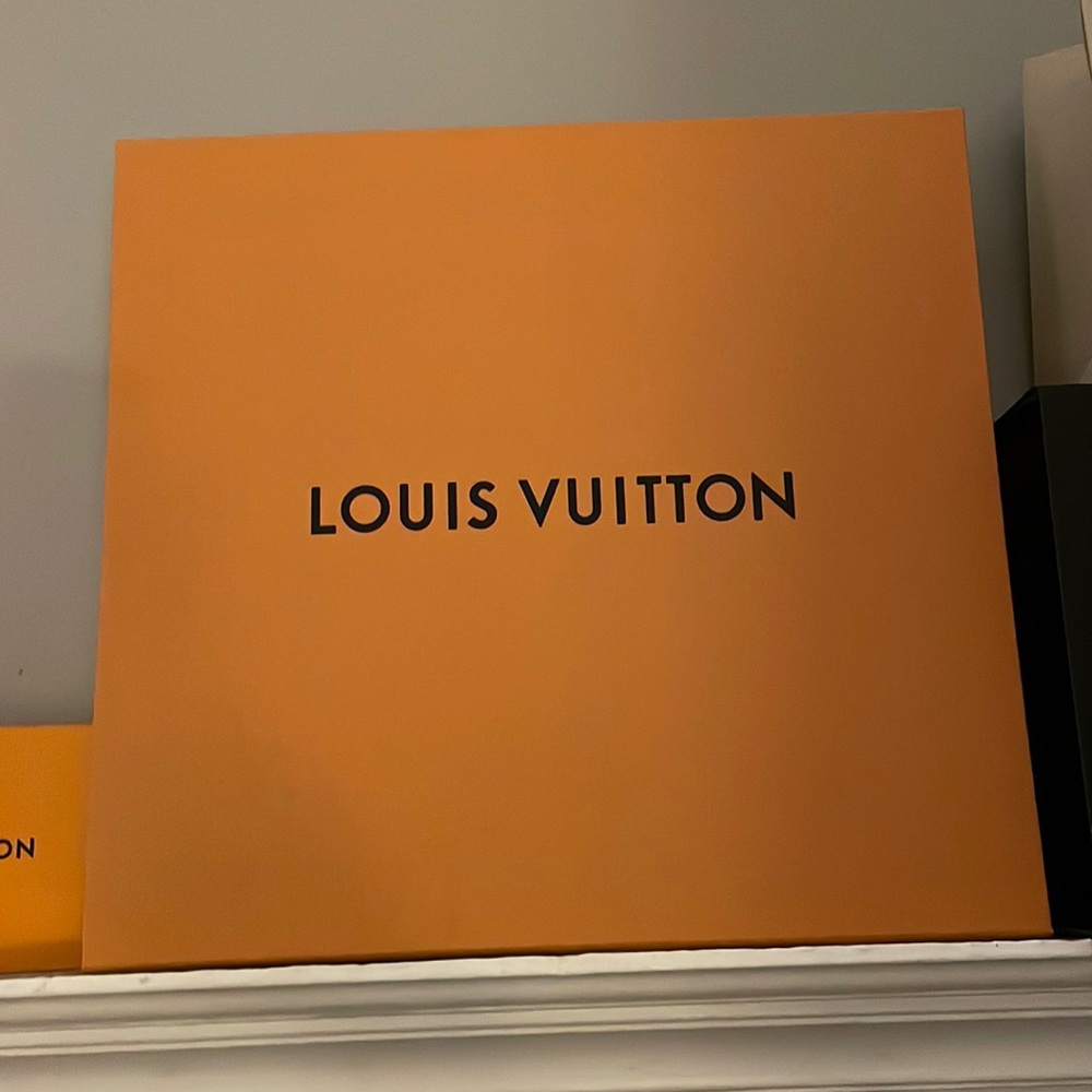 Authentic Louis Vuitton box & dust bag